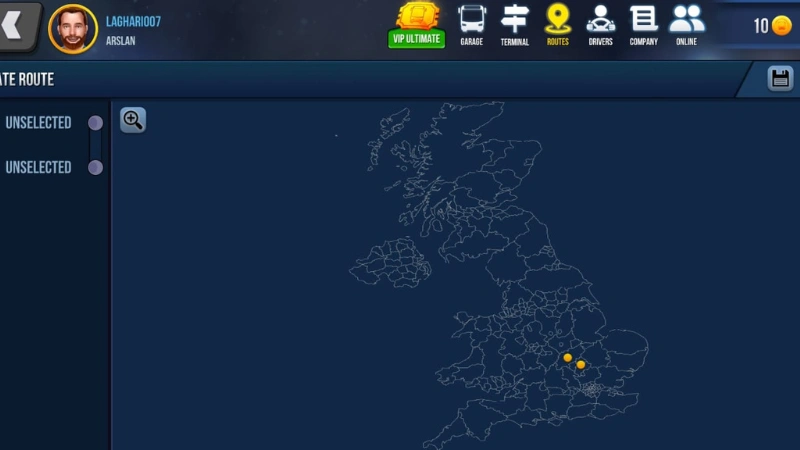 it is showing routes in the game.