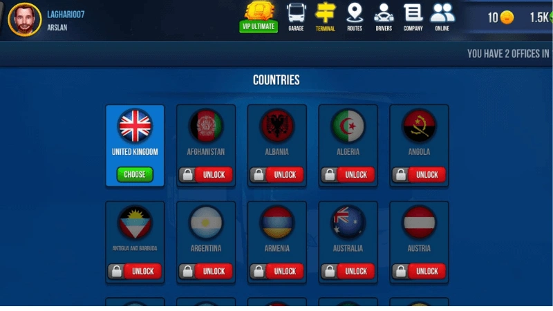 in this image different terminal section is shown.