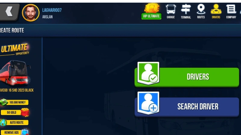 It is image on driver section.